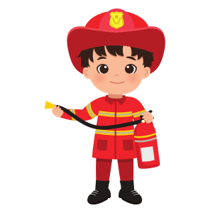 firefighter boy fingerplays