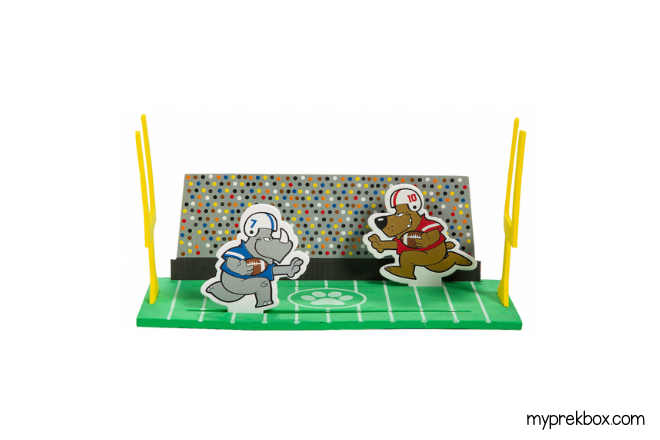 sports theme animal craft for kids