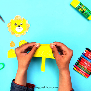 3d lion craft for preschoolers