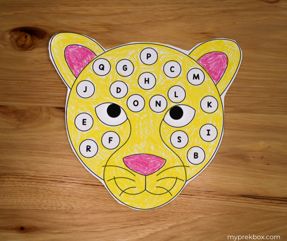 My Pre-K Box Letter the Leopard