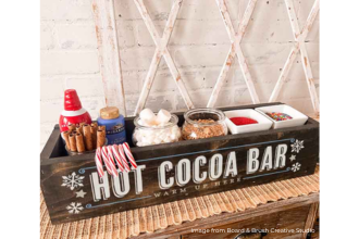 hot cocoa bar ideas
