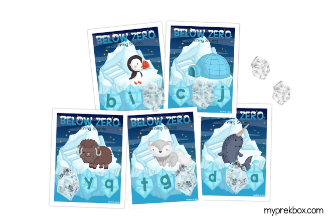 polar-themed literacy activities for kids