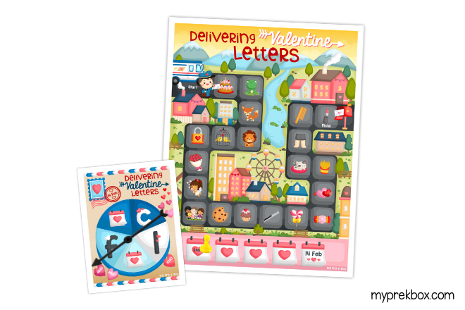 valentine's day letter recognition activity for kids
