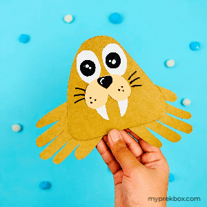 walrus craft for kids