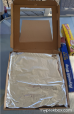solar oven s'mores - step 2