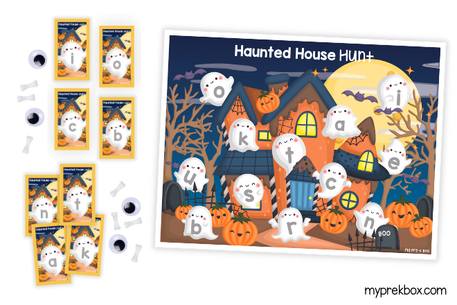 letters and sounds games for halloween
