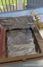 solar oven s'mores - step 3