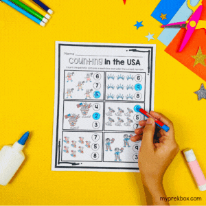 counting practice worksheets for kids