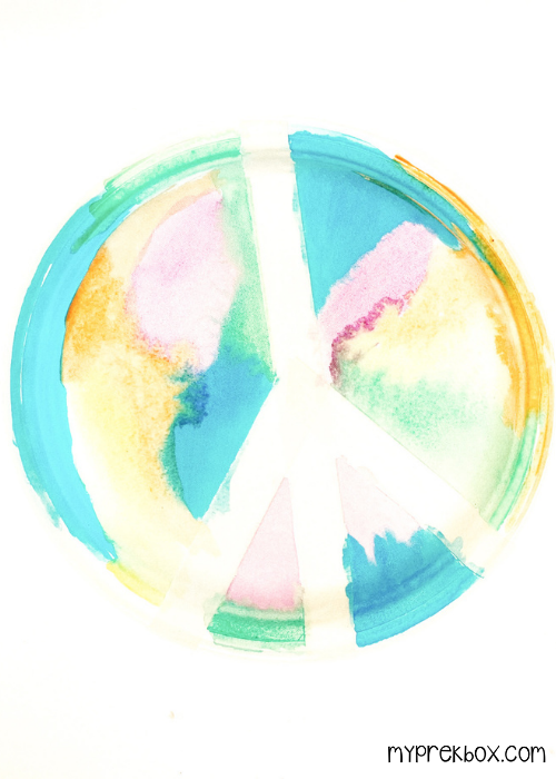 Peace sign craft