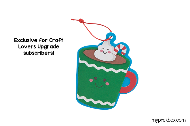 hot cocoa theme crafts for kids