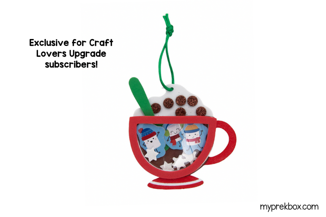hot cocoa theme crafts for kids