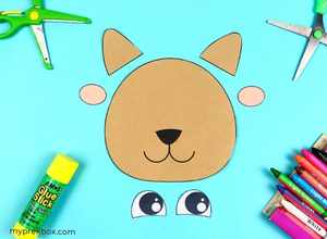 scissor skills craft for preschoolers