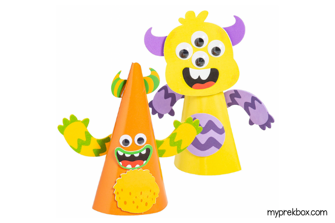 easy Halloween theme crafts for kids