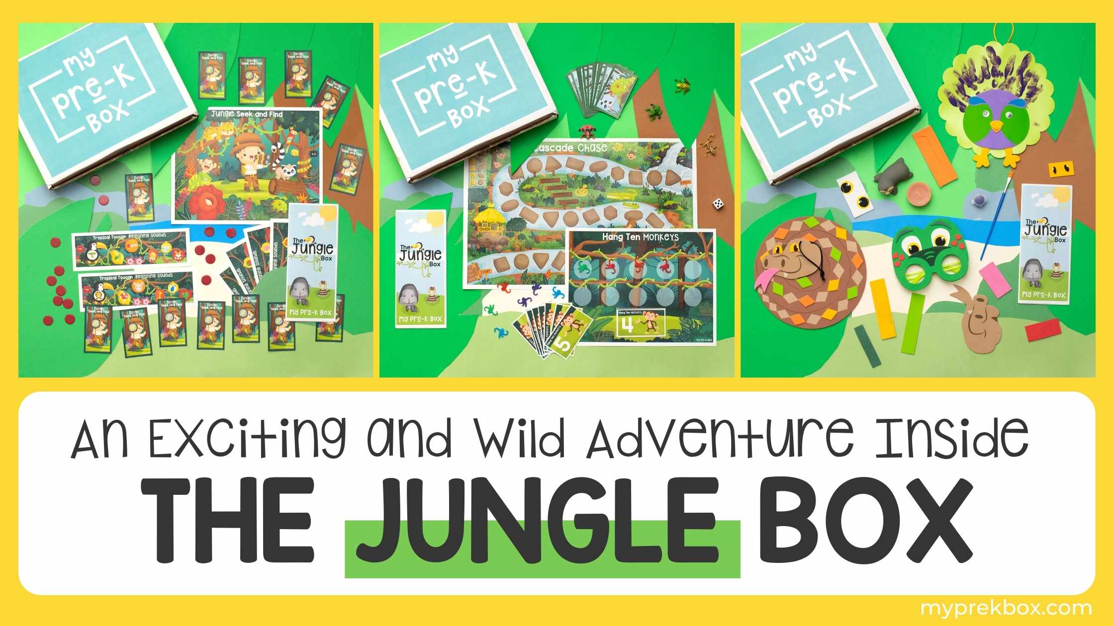 jungle themed activities for kids