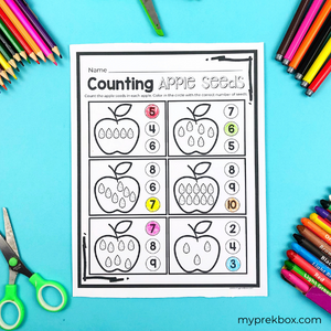 apple themed preschool activities