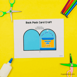 back to school craft for kids