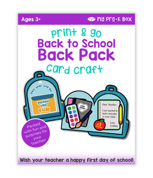 back to school craft for kids	