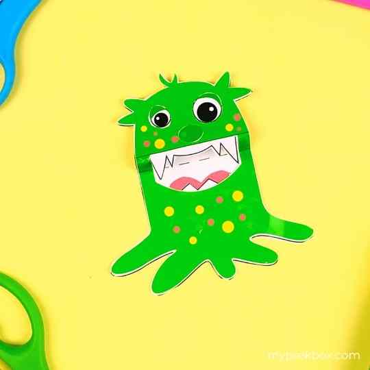 monster craft for preschoolers