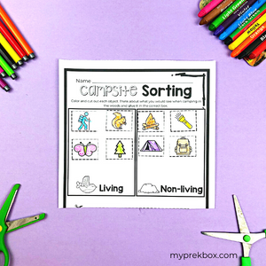 sorting activity for preschoolers