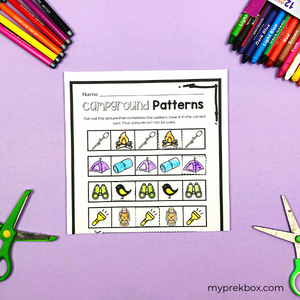 recognizing pattern for preschoolers