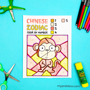 color by number activities for kids