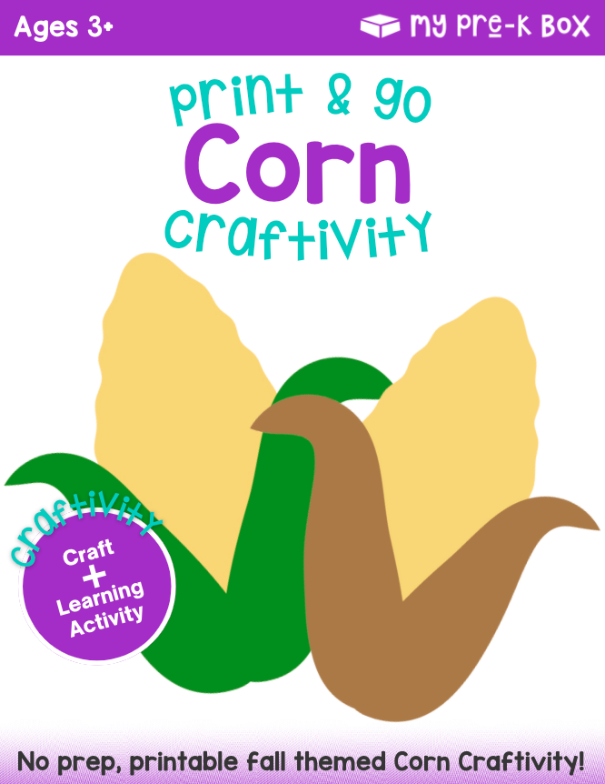 corn craftivity freebie cover