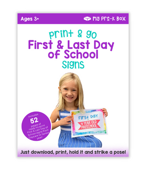 first and last day of school signs