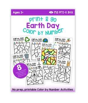 earth day theme worksheets for preschoolers