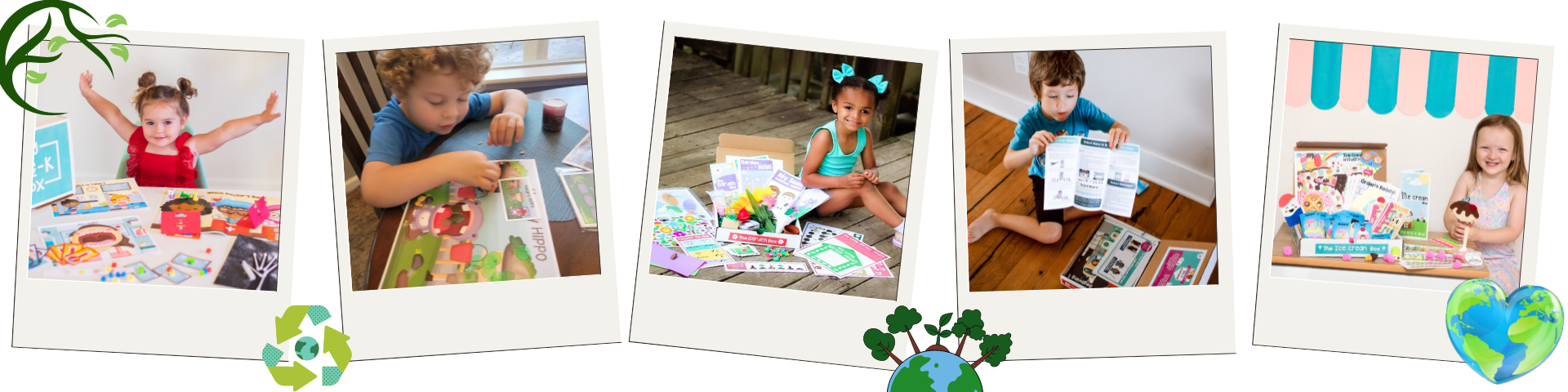 kids love myprekbox on earth day