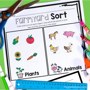 farm themed activities for preschoolers