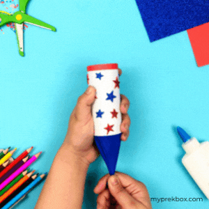 DIY confetti popper