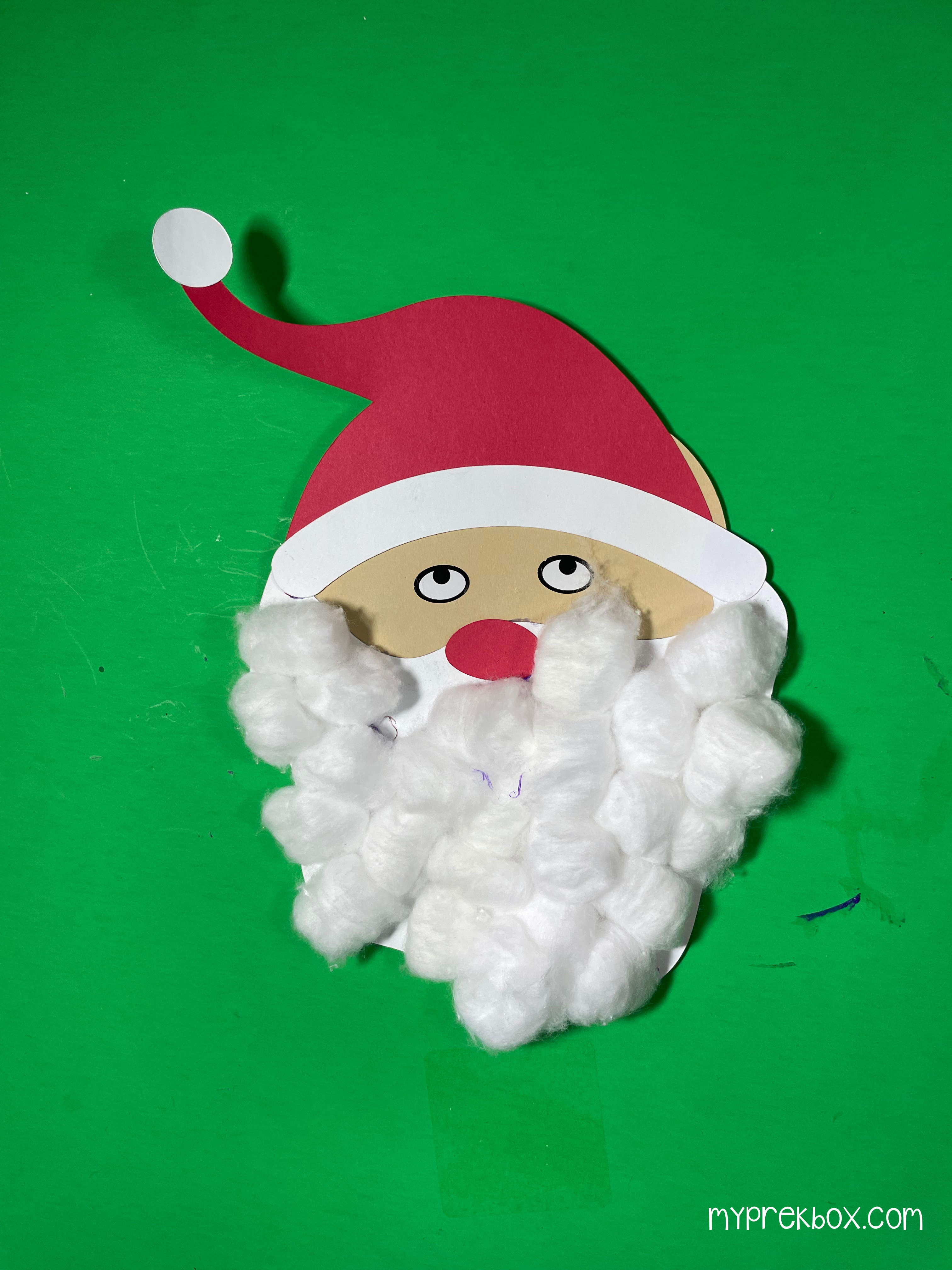 finished santa craft