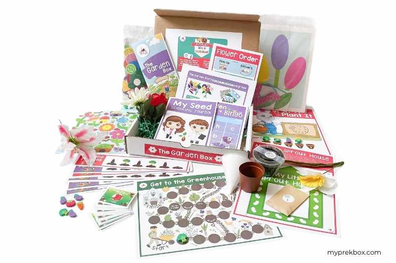 garden themed activties for kids