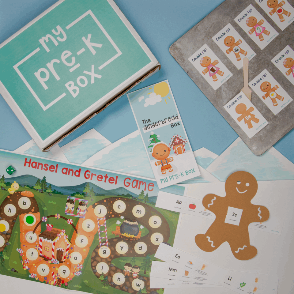 gingerbread themed activities for kids