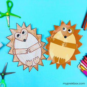 hedgehog craft for kids