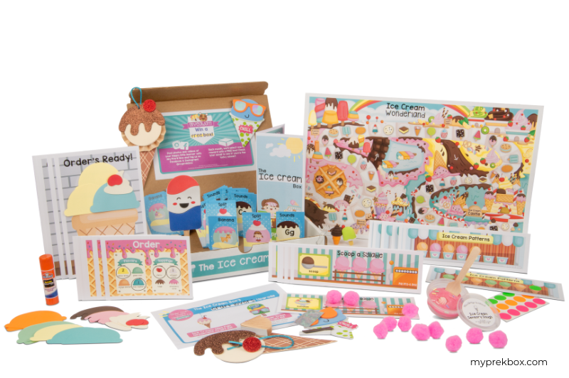 ice cream themed activities for preschoolers