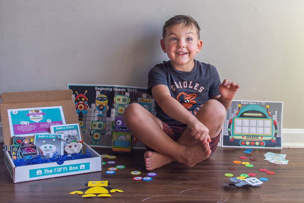 My Pre-k Box Robot Activities for Preschoolers