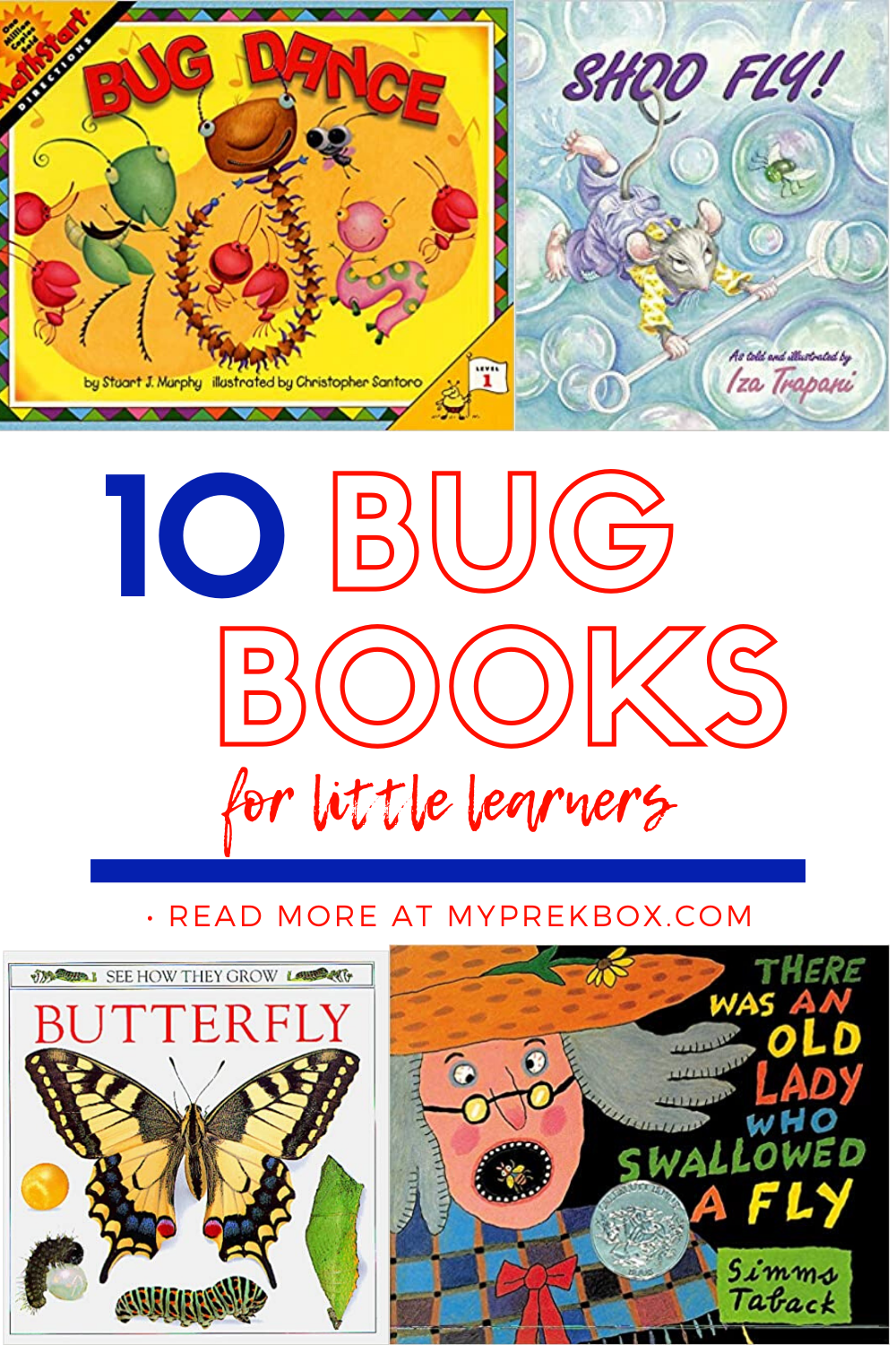 10 Bug Books for Little Learners / My Pre-K Box