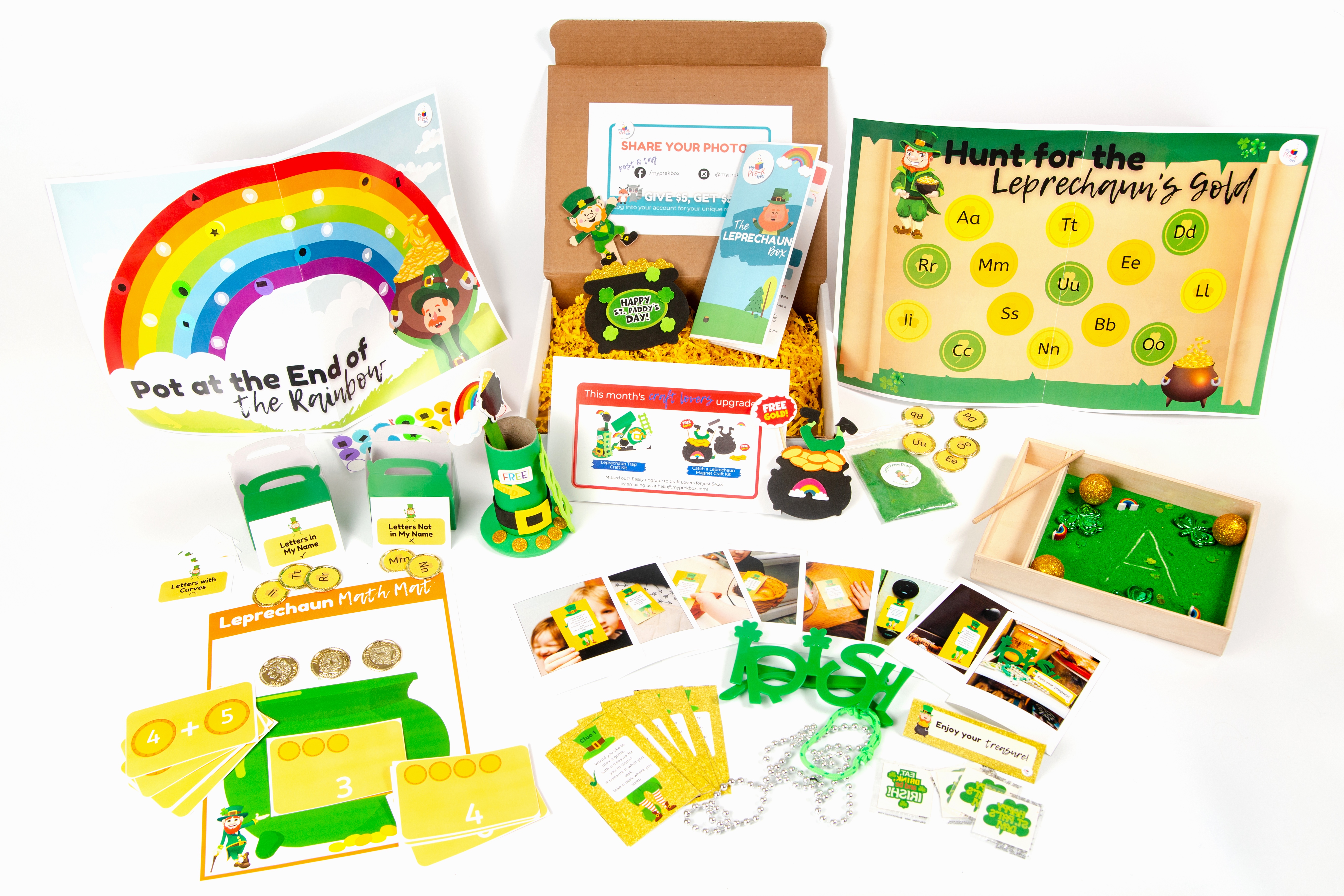 My Pre-K Box Preschoool Leprechaun Activities