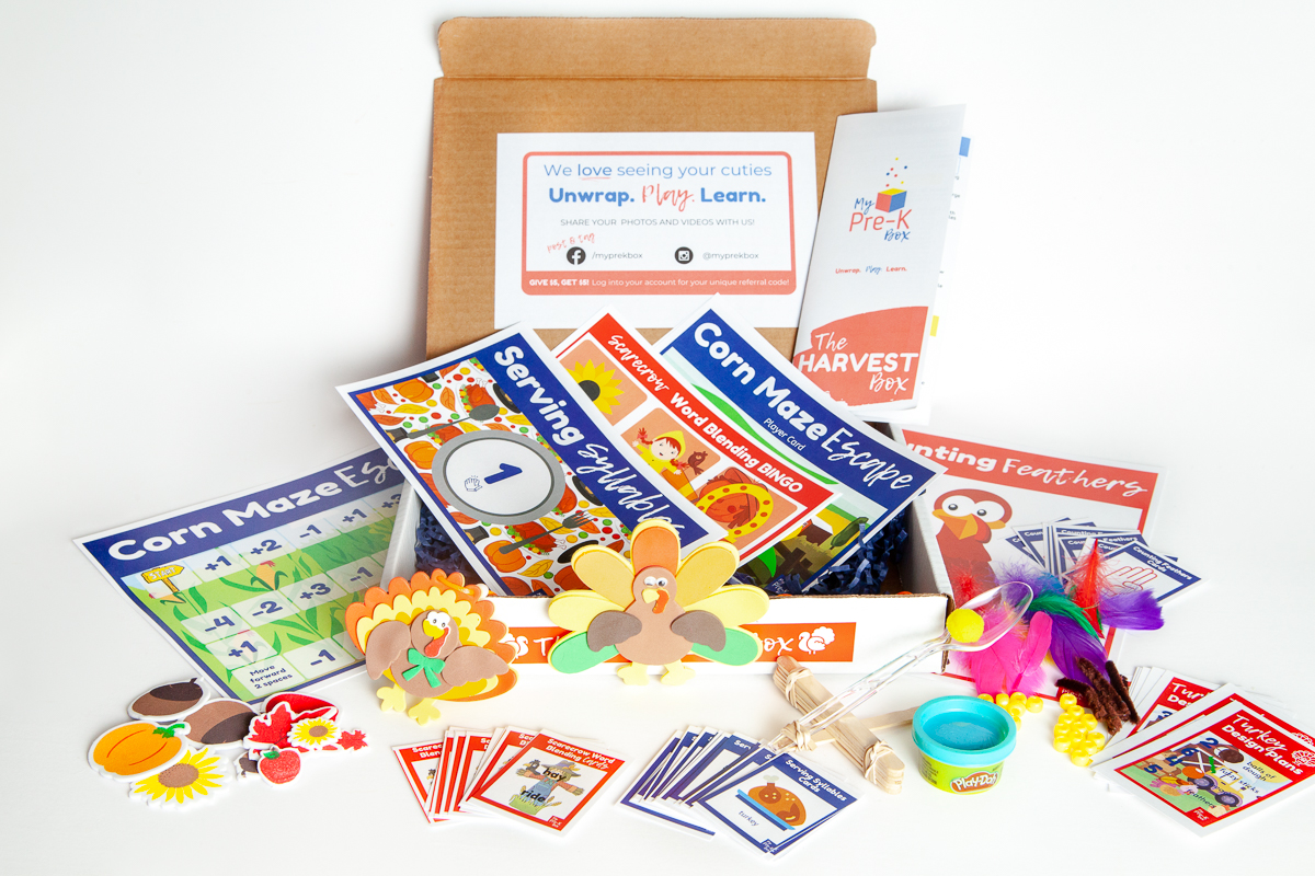 hands-on play-based preschool activities - preschool subscription box