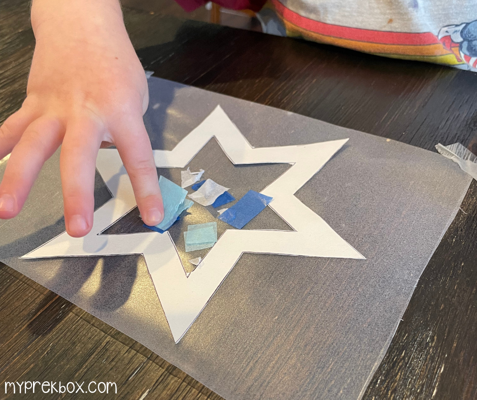 preschool chunukah craft