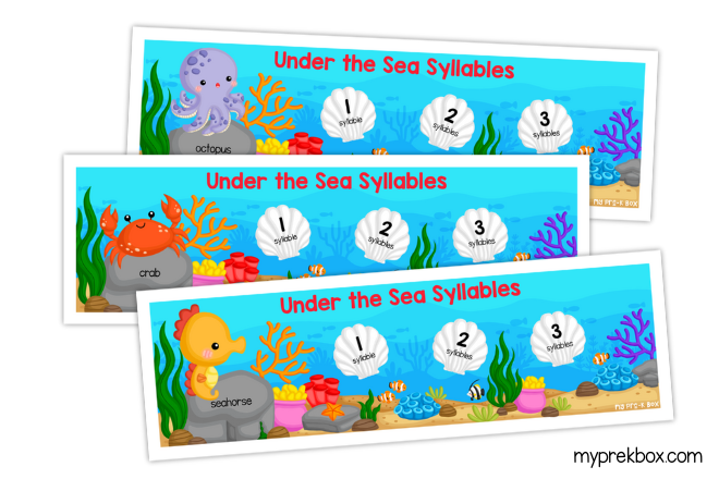 ocean themed literacy games for kids