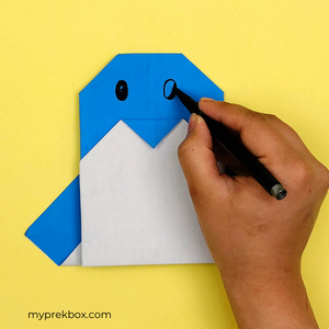 penguin origami for preschoolers