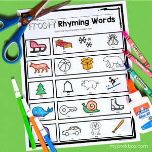 rhyming activities for preschoolers