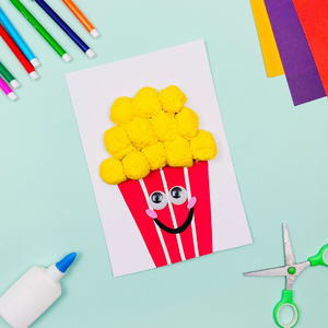 popcorn craft for preschoolers