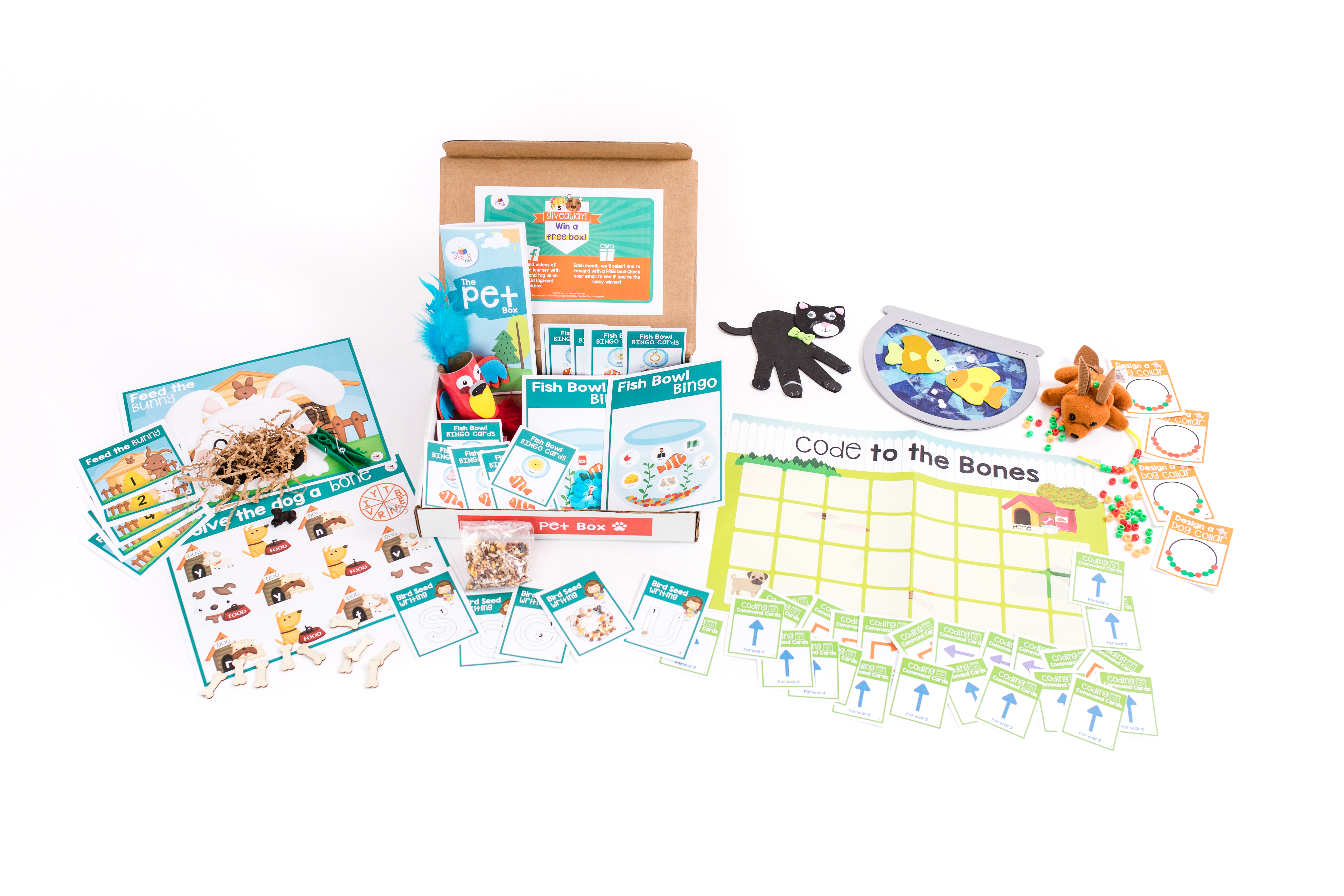 hands-on no prep pet-themed activities for kids
