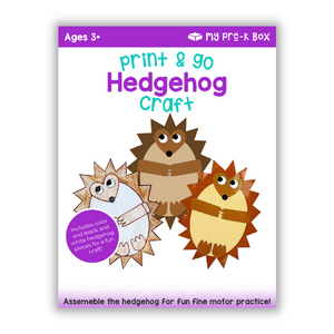 hedgehog craft