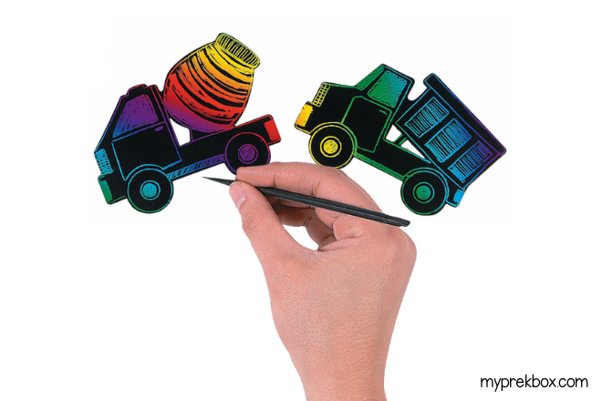 Craft truck for preschoolers