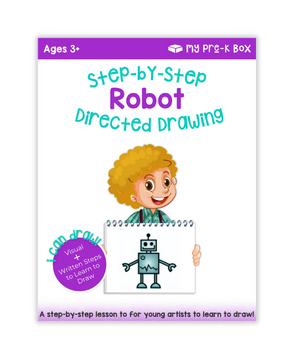 robot themed activities for kids