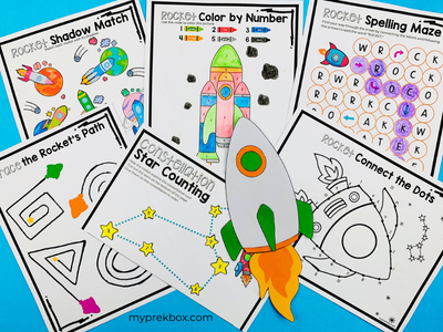 rocket themed activities for kids